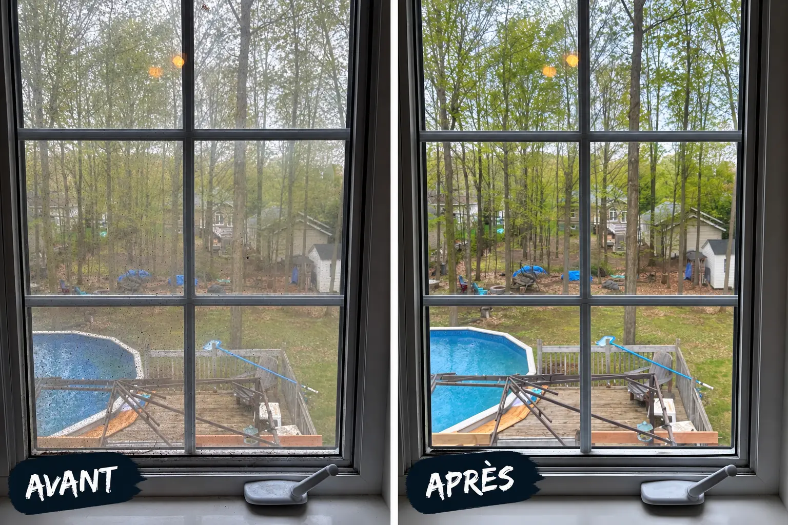 Vitres intérieures